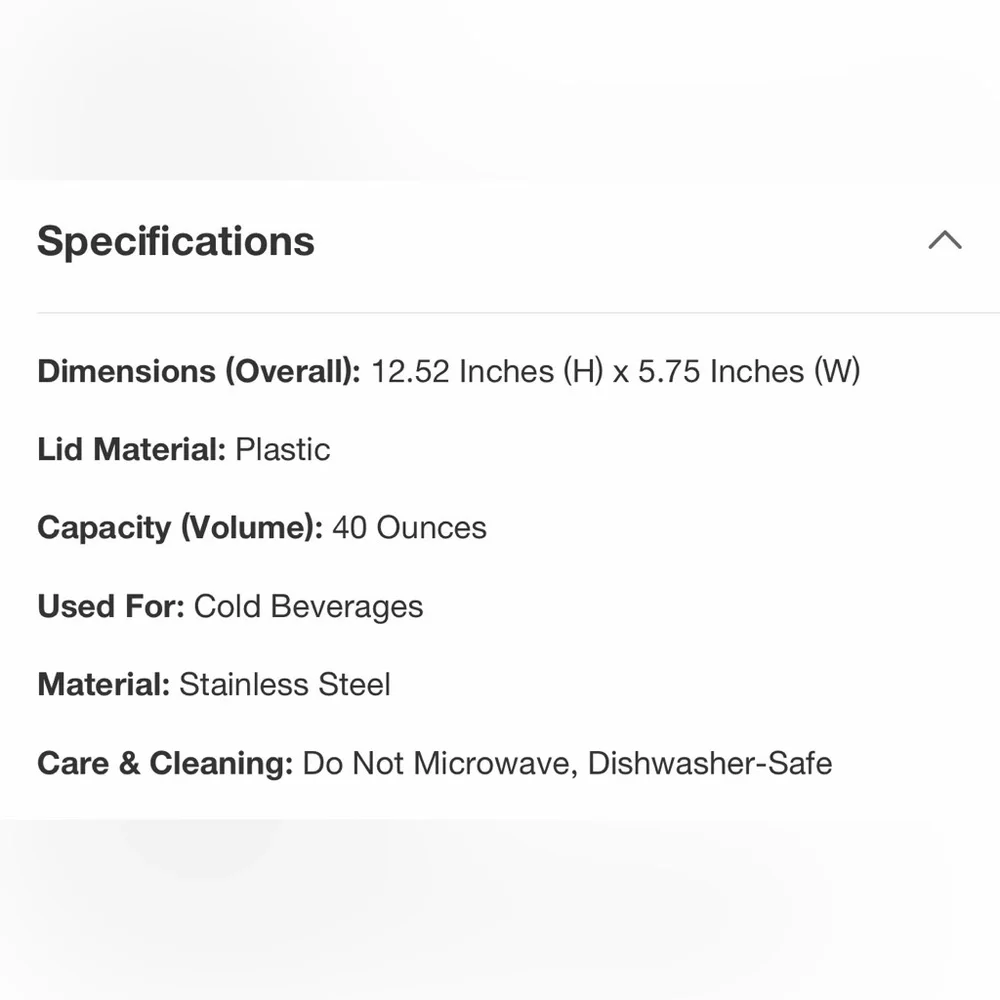 Stanley 40 oz Stainless Steel Ice Flow Flip
Straw Tumbler Calcite Calacatta NEW - Picture 8 of 8